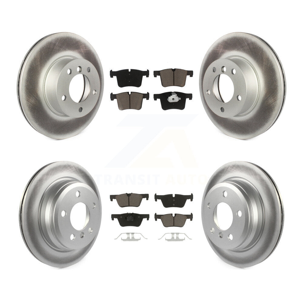 Transit Auto KGC-100704 Disc Brake Kit for 2013-2018 BMW 328d xDrive, BMW 320i xDrive - Front and Rear
