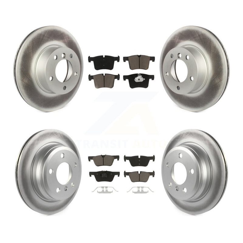 Transit Auto KGC-100704 Disc Brake Kit for 2013-2018 BMW 328d xDrive, BMW 320i xDrive - Front and Rear