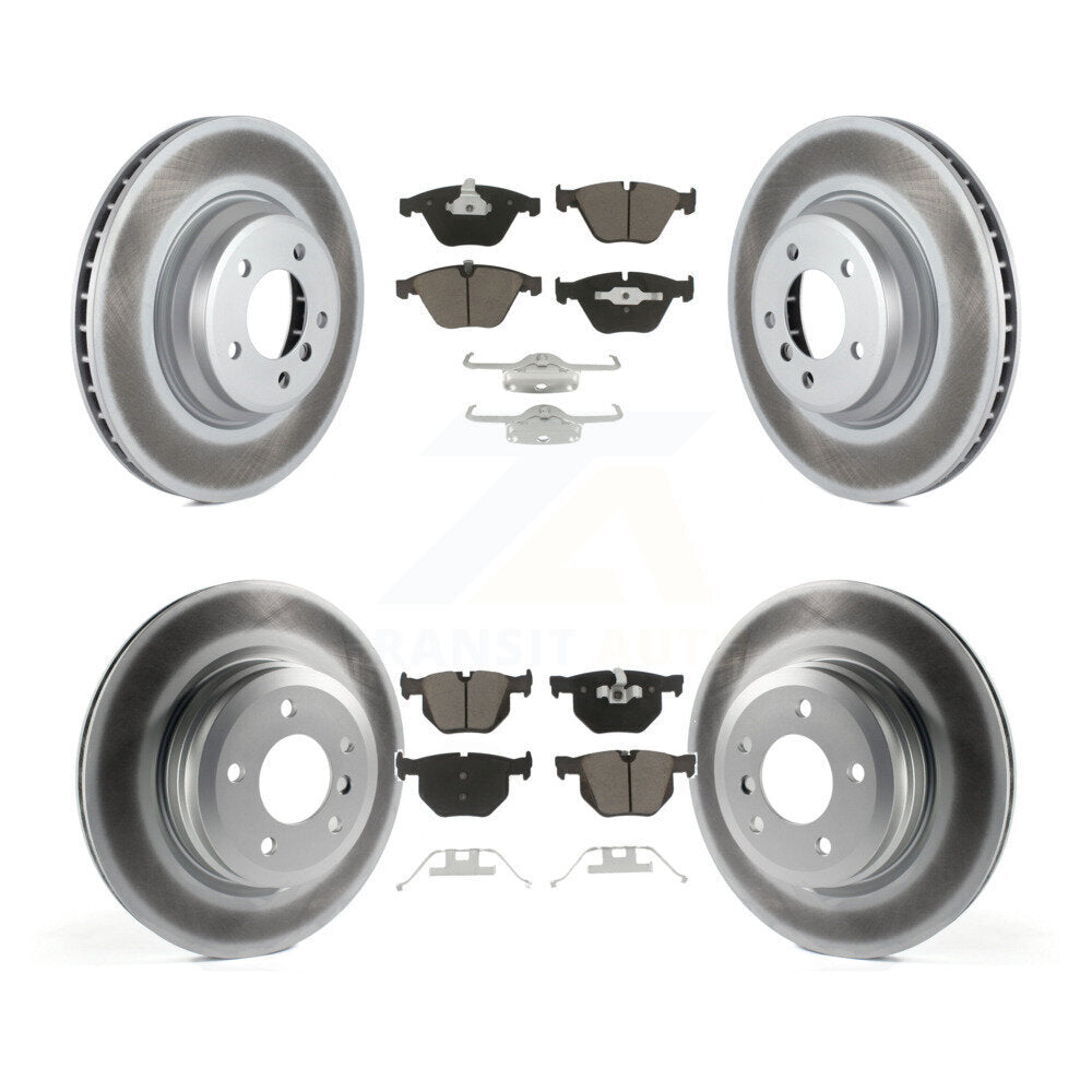 Transit Auto KGC-100707 Disc Brake Kit for 2007-2013 BMW X1, BMW 335i and More - Front and Rear