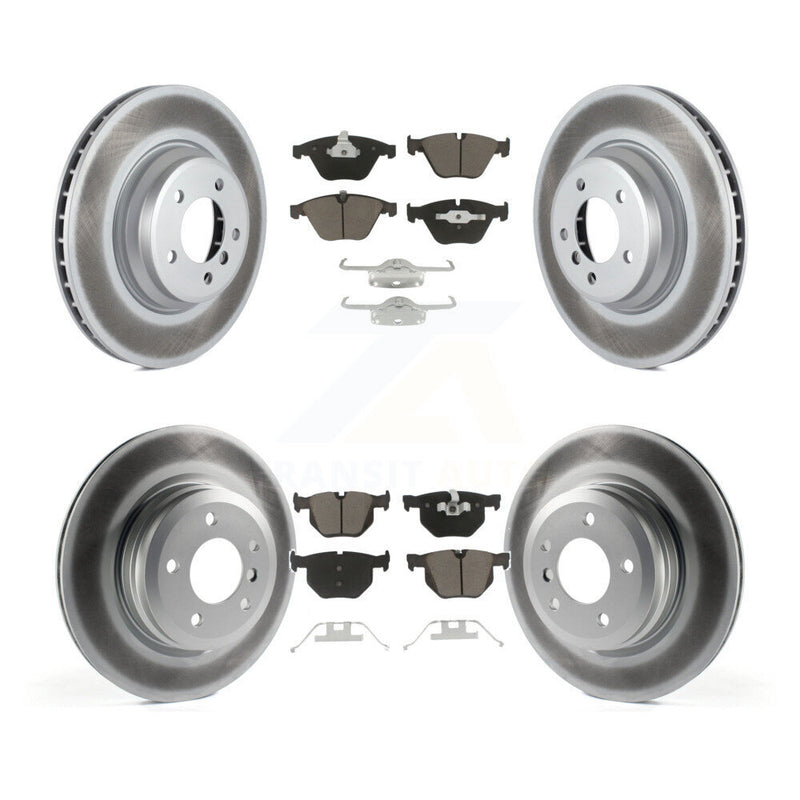 Transit Auto KGC-100707 Disc Brake Kit for 2007-2013 BMW X1, BMW 335i and More - Front and Rear