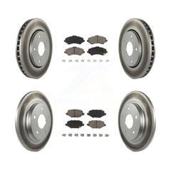Transit Auto KGC-100712 Disc Brake Kit for 2012-2016 Chrysler Town & Country, Dodge Grand Caravan and More - Front and Rear