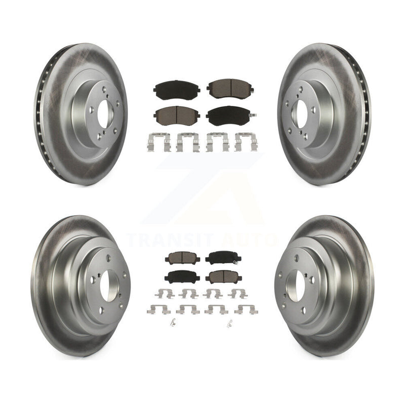 Transit Auto KGC-100713 Disc Brake Kit for 2003 Subaru Forester - Front and Rear
