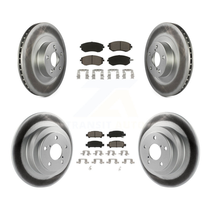Transit Auto KGC-100714 Disc Brake Kit for 2002-2006 Subaru Baja, Subaru Legacy, Subaru Outback - Front and Rear