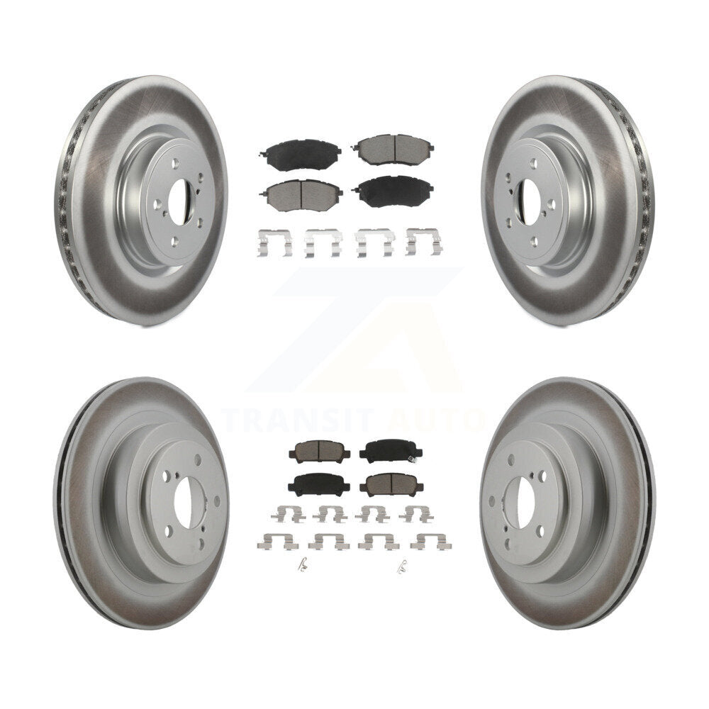 Transit Auto KGC-100715 Disc Brake Kit for 2005-2009 Subaru Legacy - Front and Rear
