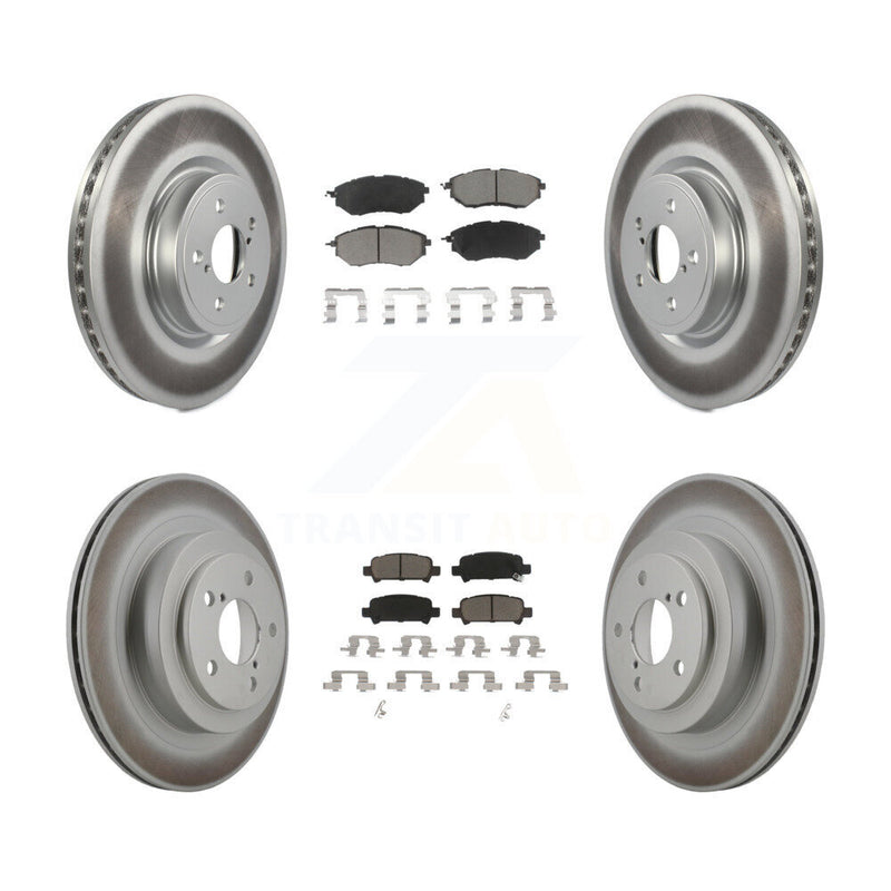 Transit Auto KGC-100715 Disc Brake Kit for 2005-2009 Subaru Legacy - Front and Rear
