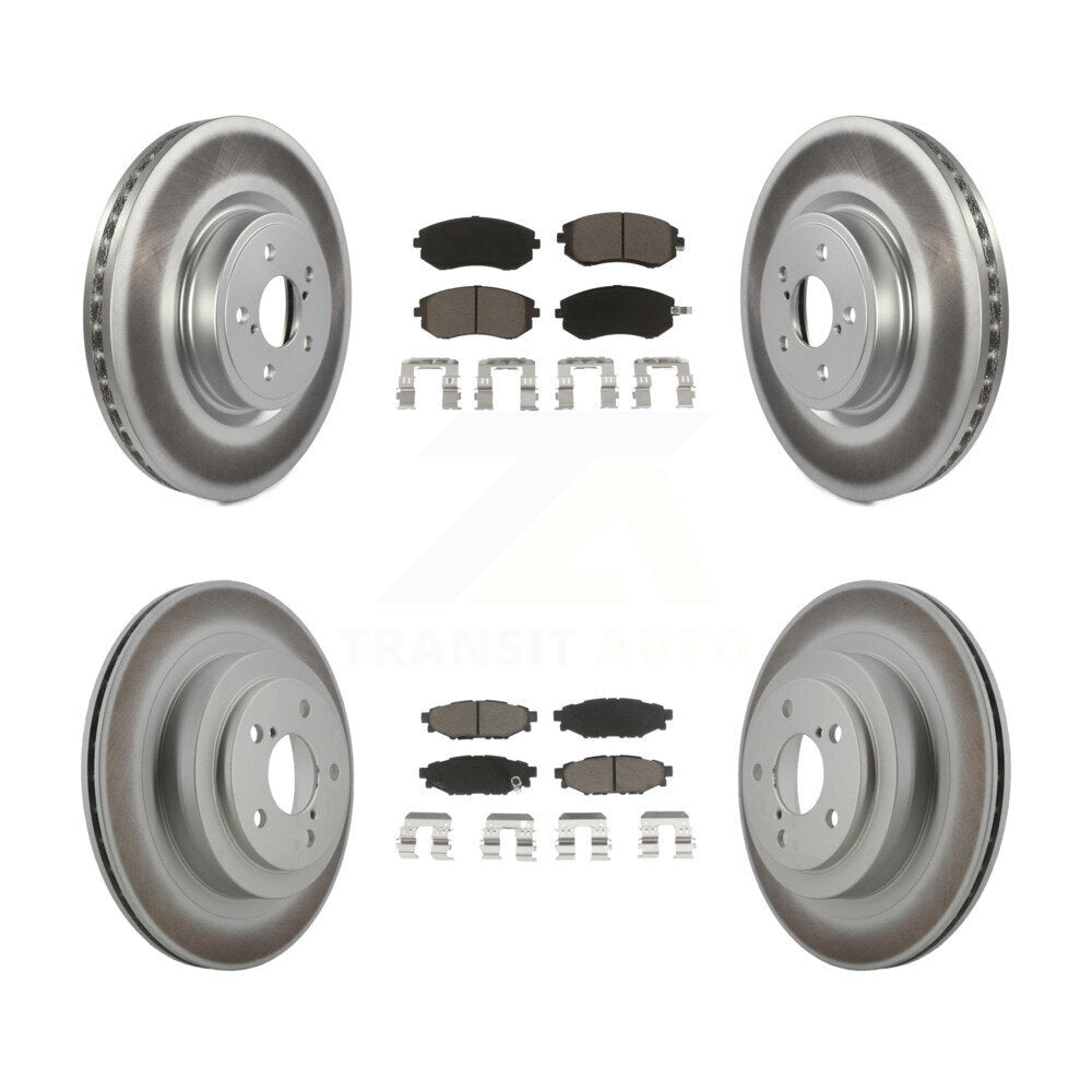 Transit Auto KGC-100716 Disc Brake Kit for 2005-2006 Subaru Legacy - Front and Rear