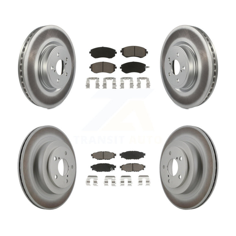 Transit Auto KGC-100716 Disc Brake Kit for 2005-2006 Subaru Legacy - Front and Rear