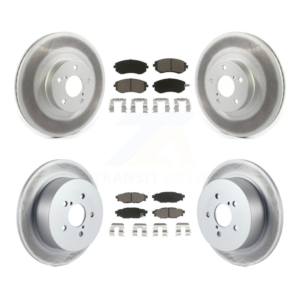 Transit Auto KGC-100717 Disc Brake Kit for 2005-2009 Subaru Legacy, Subaru Outback - Front and Rear