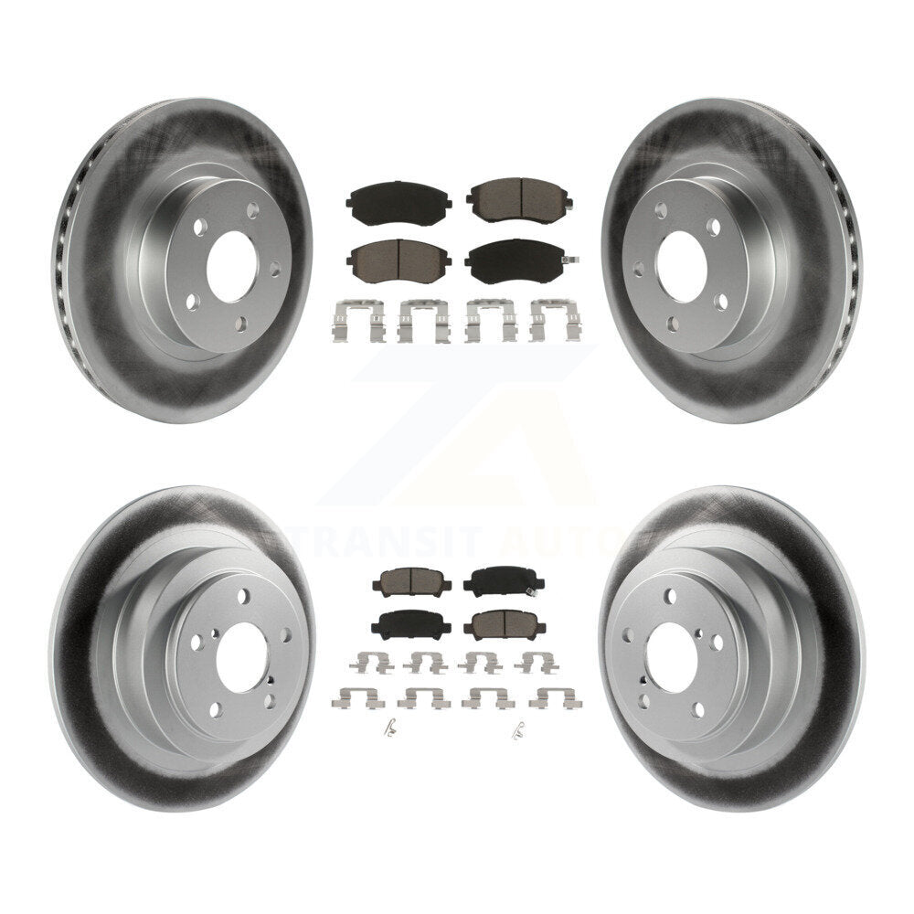 Transit Auto KGC-100718 Disc Brake Kit for 2002-2004 Subaru Legacy - Front and Rear