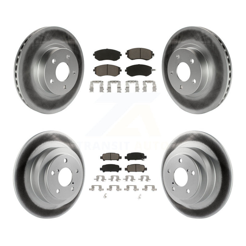 Transit Auto KGC-100718 Disc Brake Kit for 2002-2004 Subaru Legacy - Front and Rear