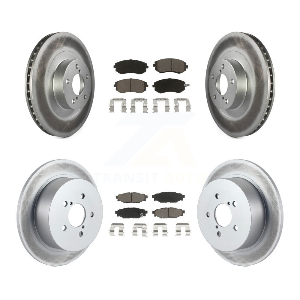 Transit Auto KGC-100719 Disc Brake Kit for 2005 Subaru Legacy, Subaru Outback - Front and Rear