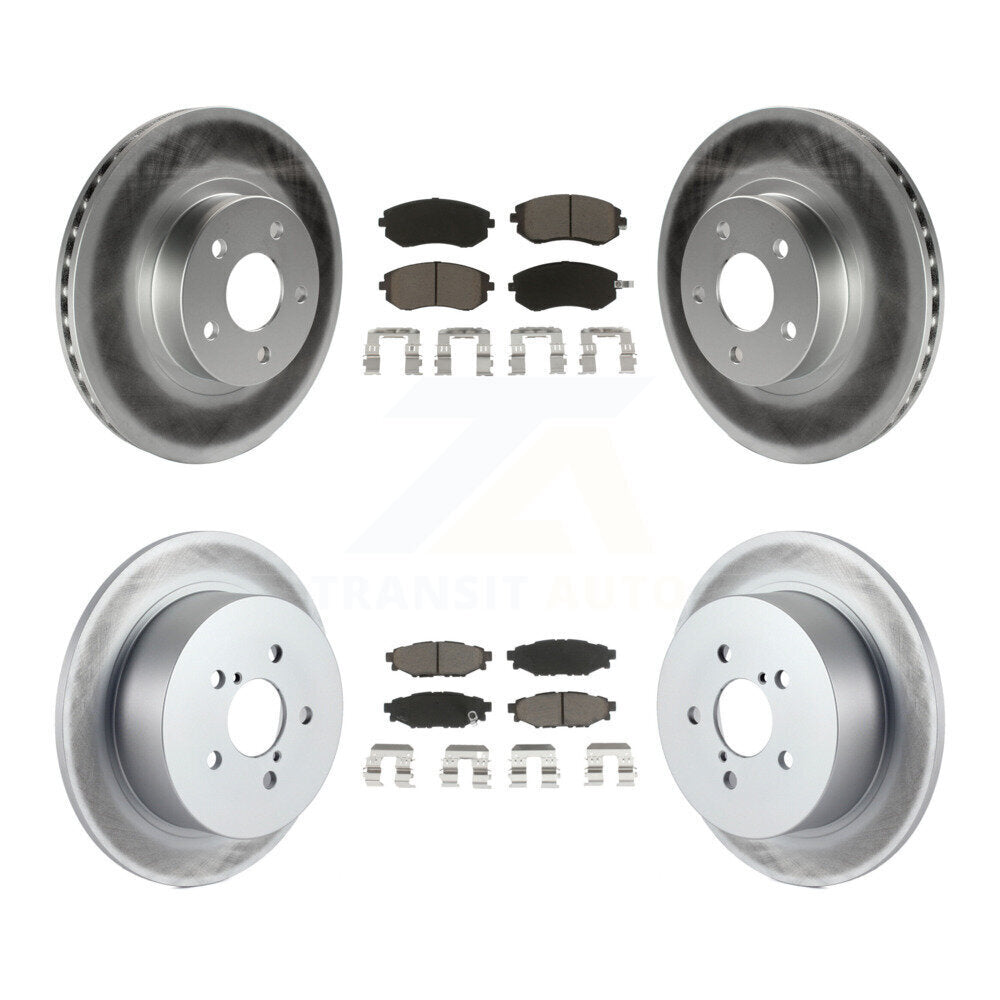 Transit Auto KGC-100720 Disc Brake Kit for 2005 Subaru Legacy - Front and Rear