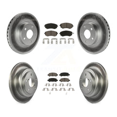 Transit Auto KGC-100721 Disc Brake Kit for 2002-2003 Subaru Impreza - Front and Rear