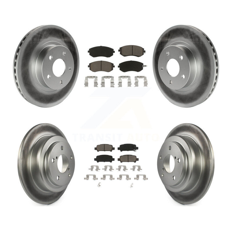 Transit Auto KGC-100721 Disc Brake Kit for 2002-2003 Subaru Impreza - Front and Rear