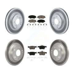 Transit Auto KGC-100725 Disc Brake Kit for 2016-2021 Honda Civic - Front and Rear