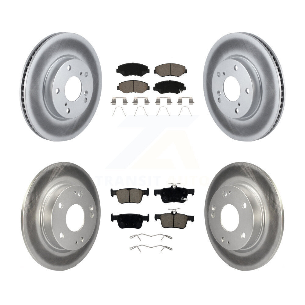 Transit Auto KGC-100727 Disc Brake Kit for 2020-2021 Honda Civic - Front and Rear