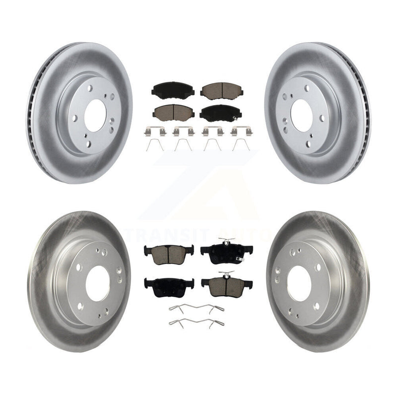 Transit Auto KGC-100727 Disc Brake Kit for 2020-2021 Honda Civic - Front and Rear