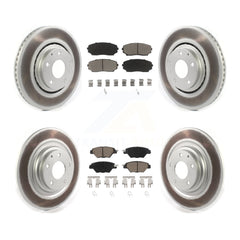 Transit Auto KGC-100728 Disc Brake Kit for 2016-2023 Mazda CX-9 - Front and Rear