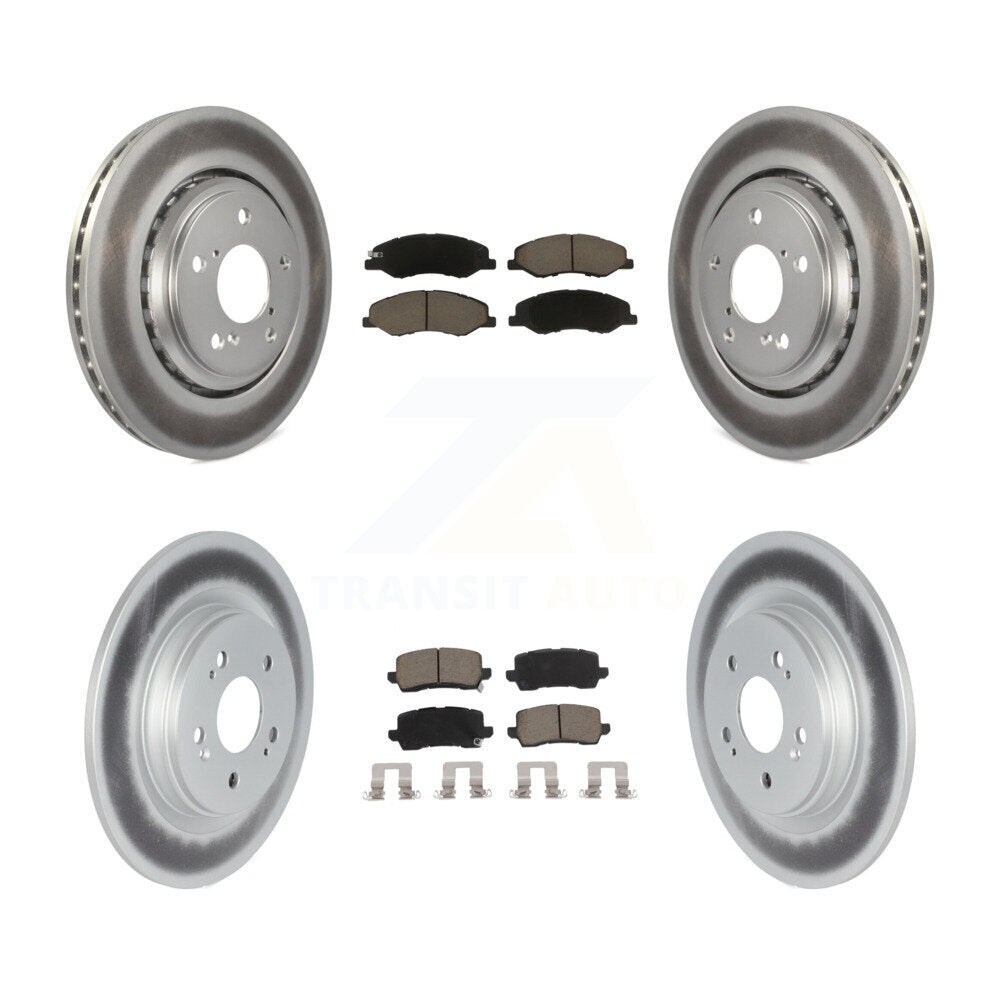 Transit Auto KGC-100732 Disc Brake Kit for 2018-2023 Honda Odyssey - Front and Rear