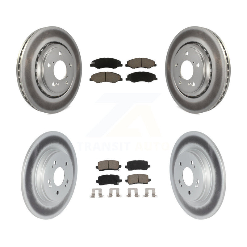 Transit Auto KGC-100732 Disc Brake Kit for 2018-2023 Honda Odyssey - Front and Rear