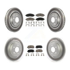Transit Auto KGC-100733 Disc Brake Kit for 2017-2020 Acura MDX - Front and Rear