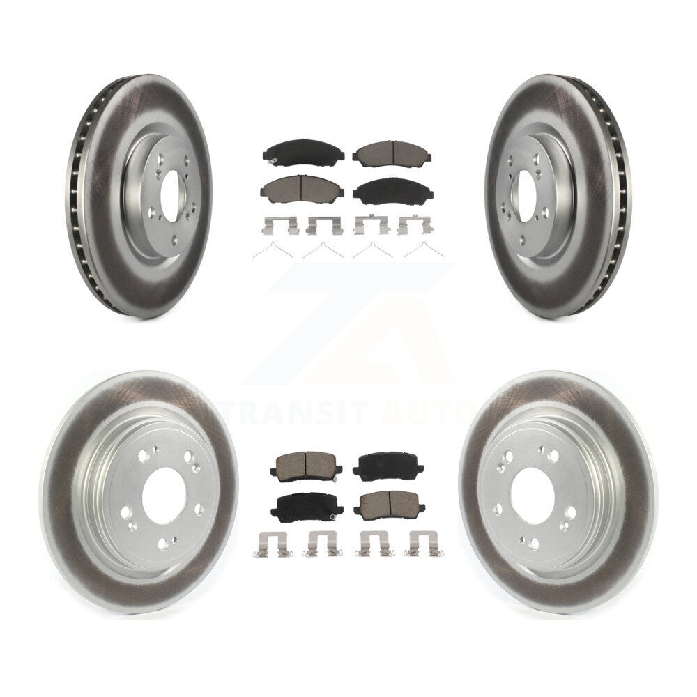 Transit Auto KGC-100735 Disc Brake Kit for 2014-2020 Acura RLX - Front and Rear