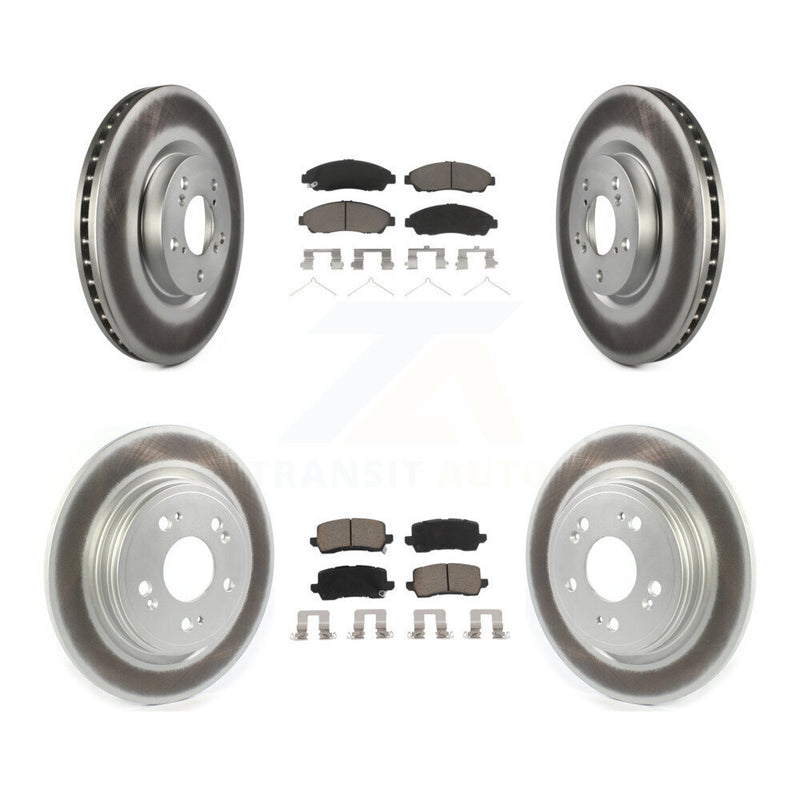 Transit Auto KGC-100735 Disc Brake Kit for 2014-2020 Acura RLX - Front and Rear
