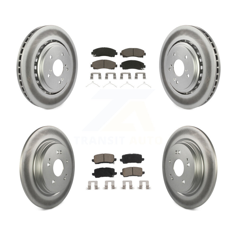 Transit Auto KGC-100736 Disc Brake Kit for 2015-2020 Acura TLX - Front and Rear