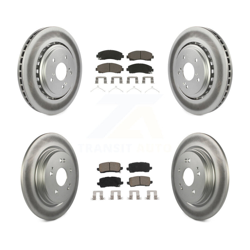 Transit Auto KGC-100736 Disc Brake Kit for 2015-2020 Acura TLX - Front and Rear