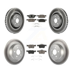 Transit Auto KGC-100740 Disc Brake Kit for 2015-2023 Ford Edge, Lincoln Nautilus, Lincoln MKX - Front and Rear