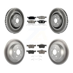 Transit Auto KGC-100744 Disc Brake Kit for 2017-2020 Lincoln Continental, Ford Fusion, Lincoln MKZ - Front and Rear