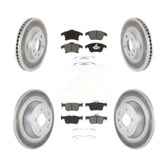 Transit Auto KGC-100745 Disc Brake Kit for 2013-2020 Ford Fusion, Lincoln MKZ - Front and Rear