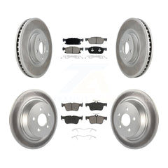 Transit Auto KGC-100747 Disc Brake Kit for 2018-2020 Lincoln Continental - Front and Rear