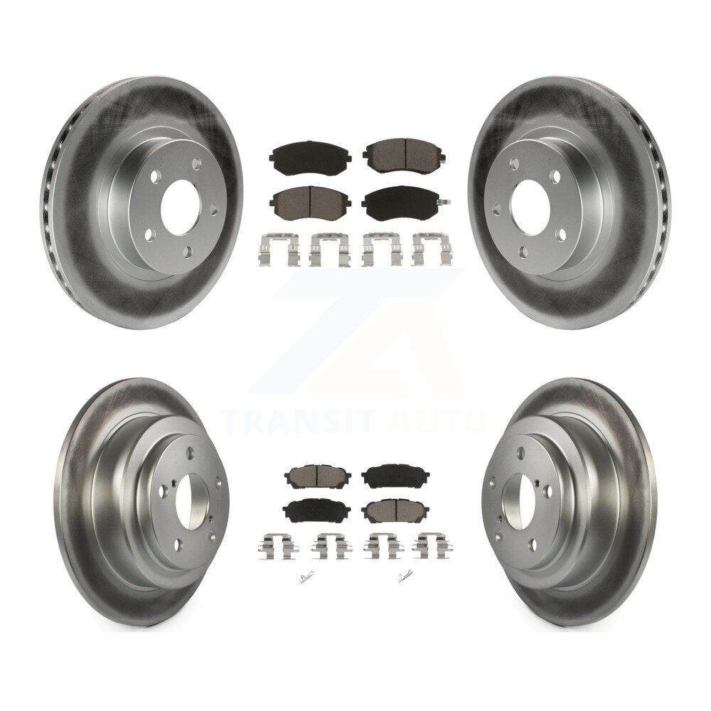 Transit Auto KGC-100749 Disc Brake Kit for 2003-2007 Saab 9-2X, Subaru Impreza - Front and Rear