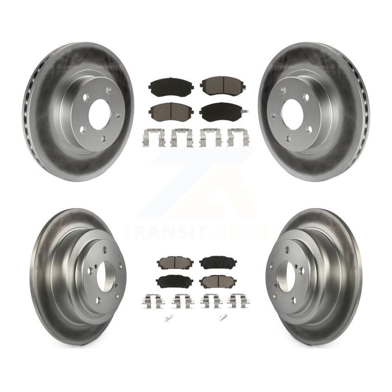 Transit Auto KGC-100749 Disc Brake Kit for 2003-2007 Saab 9-2X, Subaru Impreza - Front and Rear