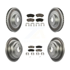Transit Auto KGC-100750 Disc Brake Kit for 2004-2008 Saab 9-2X, Subaru Forester, Subaru Impreza - Front and Rear