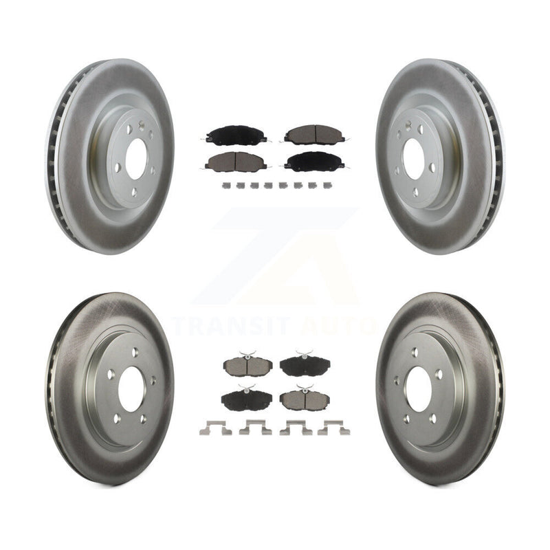 Transit Auto KGC-100751 Disc Brake Kit for 2011-2014 Ford Mustang - Front and Rear