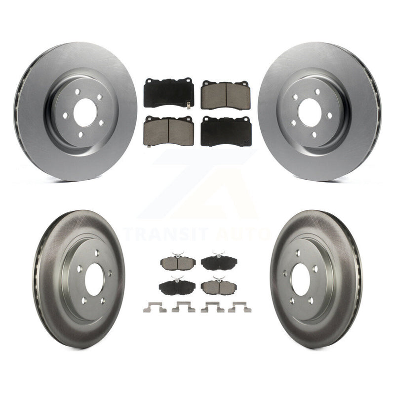 Transit Auto KGC-100753 Disc Brake Kit for 2011-2013 Ford Mustang - Front and Rear