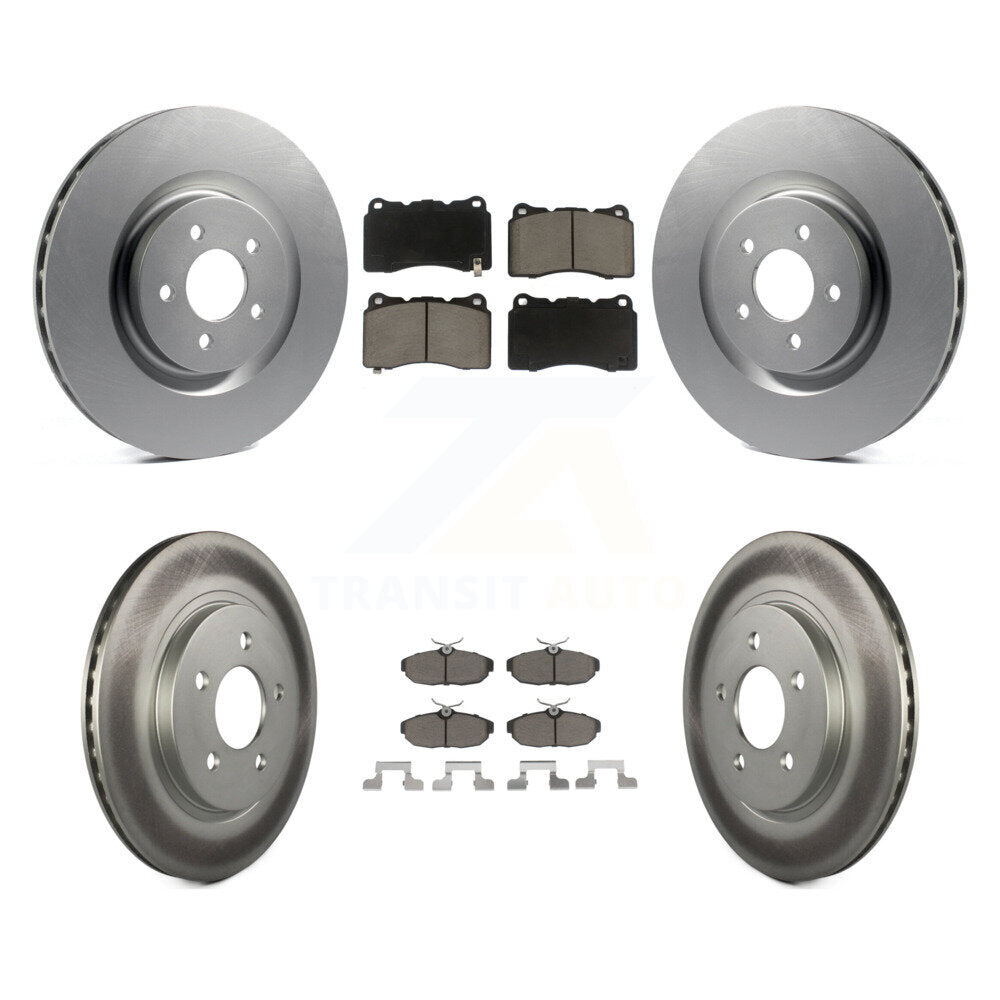 Transit Auto KGC-100754 Disc Brake Kit for 2007-2011 Ford Mustang - Front and Rear