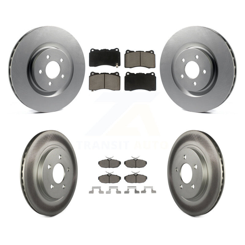 Transit Auto KGC-100754 Disc Brake Kit for 2007-2011 Ford Mustang - Front and Rear