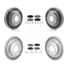 Transit Auto KGC-100755 Disc Brake Kit for 2014-2018 Mazda 3, Mazda 3 Sport - Front and Rear