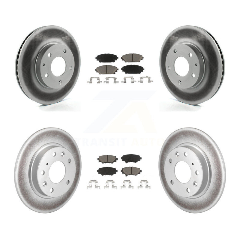 Transit Auto KGC-100755 Disc Brake Kit for 2014-2018 Mazda 3, Mazda 3 Sport - Front and Rear