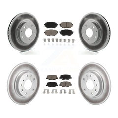 Transit Auto KGC-100757 Disc Brake Kit for 2014-2018 Mazda 3, Mazda 3 Sport - Front and Rear