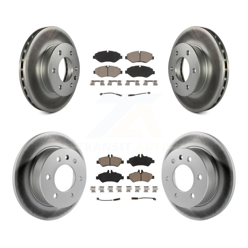 Transit Auto KGC-100759 Disc Brake Kit for 2007-2018 Mercedes-Benz Sprinter 2500, Dodge Sprinter 2500, Freightliner Sprinter 2500 - Front and Rear