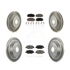 Transit Auto KGC-100760 Disc Brake Kit for 2017-2023 Honda CR-V - Front and Rear