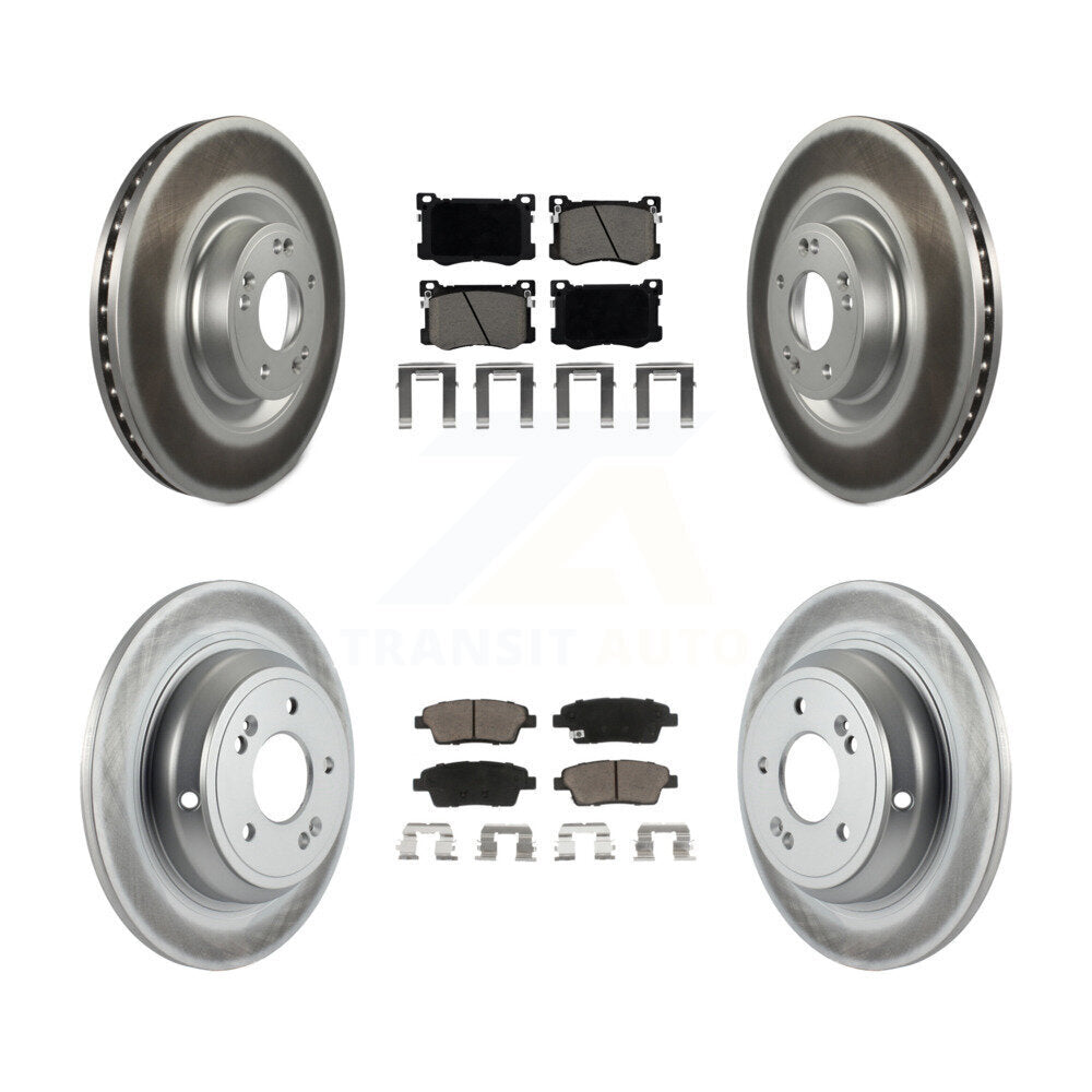 Transit Auto KGC-100764 Disc Brake Kit for 2015-2017 Genesis G80, Kia K900, Hyundai Genesis - Front and Rear