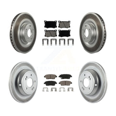 Transit Auto KGC-100764 Disc Brake Kit for 2015-2017 Genesis G80, Kia K900, Hyundai Genesis - Front and Rear