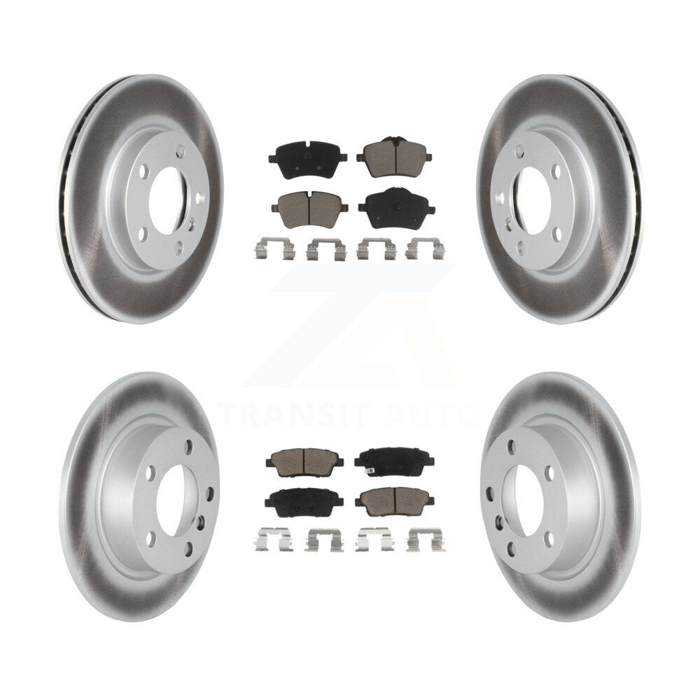 Transit Auto KGC-100765 Disc Brake Kit for 2013-2016 Mini Cooper Paceman, Mini Cooper Countryman - Front and Rear