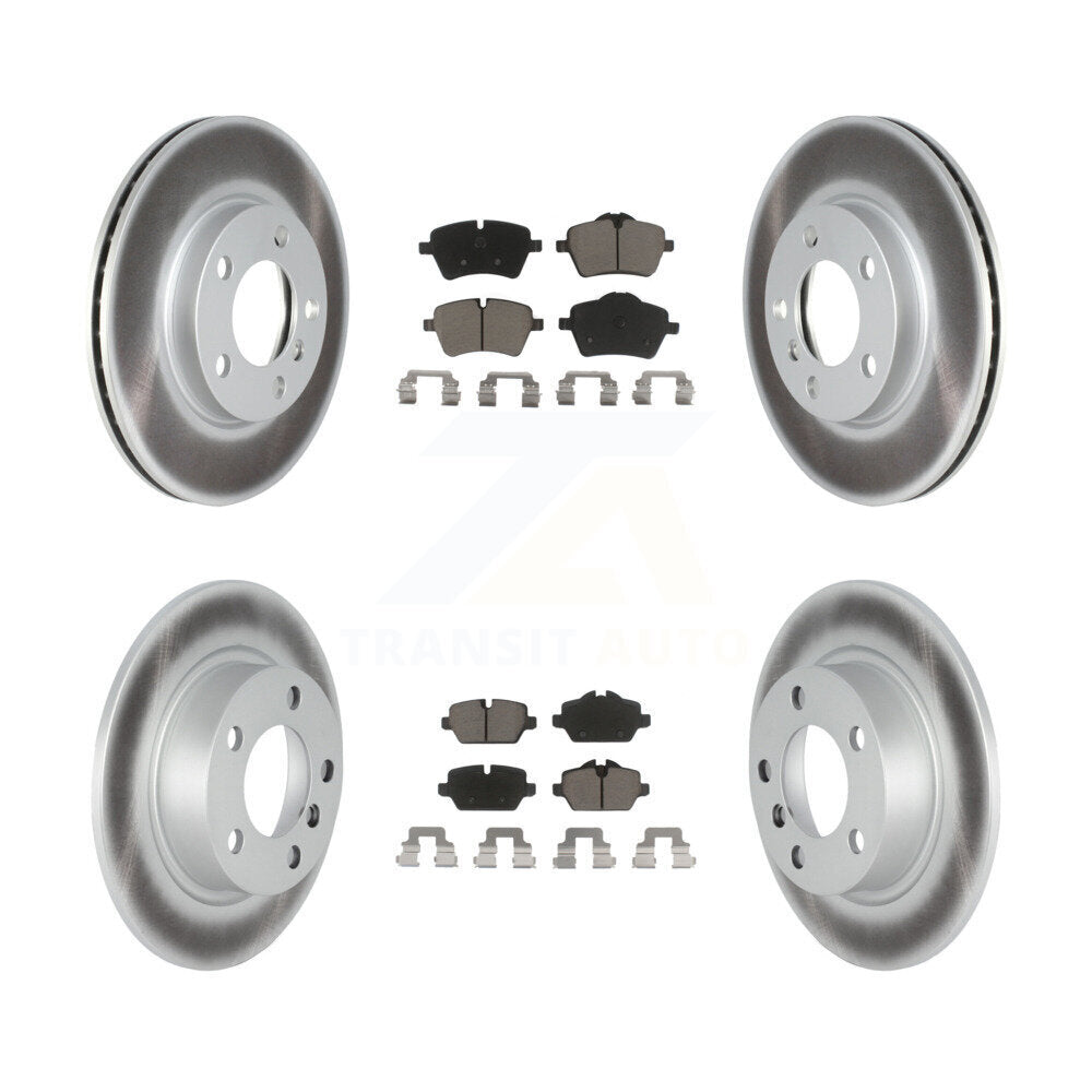 Transit Auto KGC-100767 Disc Brake Kit for 2011-2015 Mini Cooper Paceman, Mini Cooper Countryman - Front and Rear