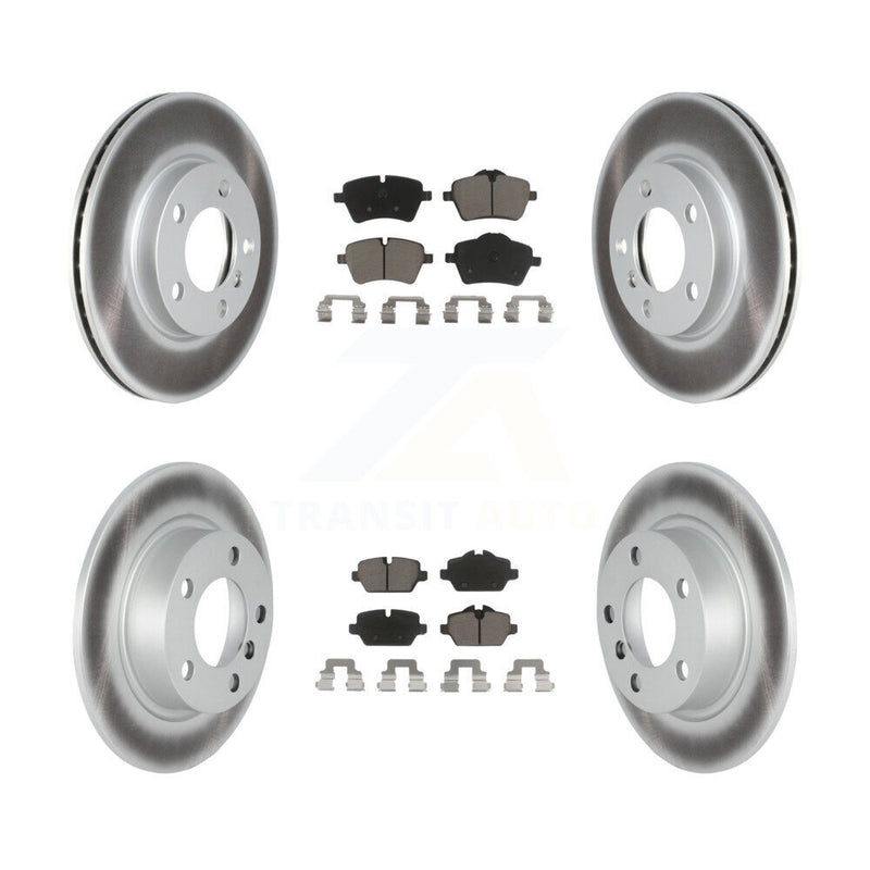 Transit Auto KGC-100767 Disc Brake Kit for 2011-2015 Mini Cooper Paceman, Mini Cooper Countryman - Front and Rear